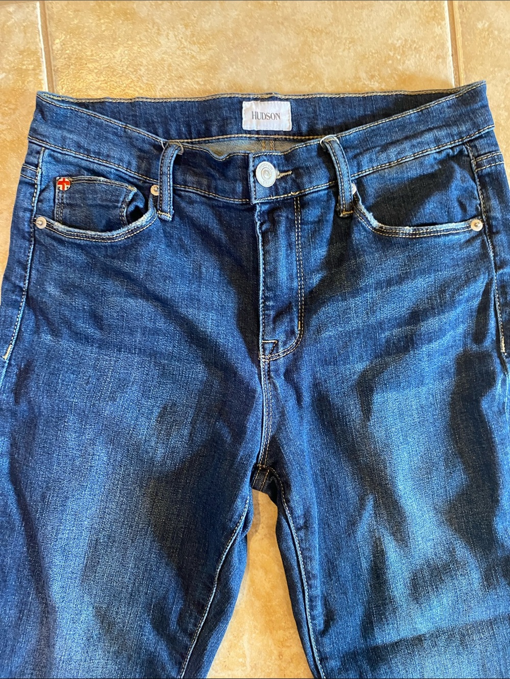 Hudson Jeans Women's Indigo Blue Midrise Slim Jeans